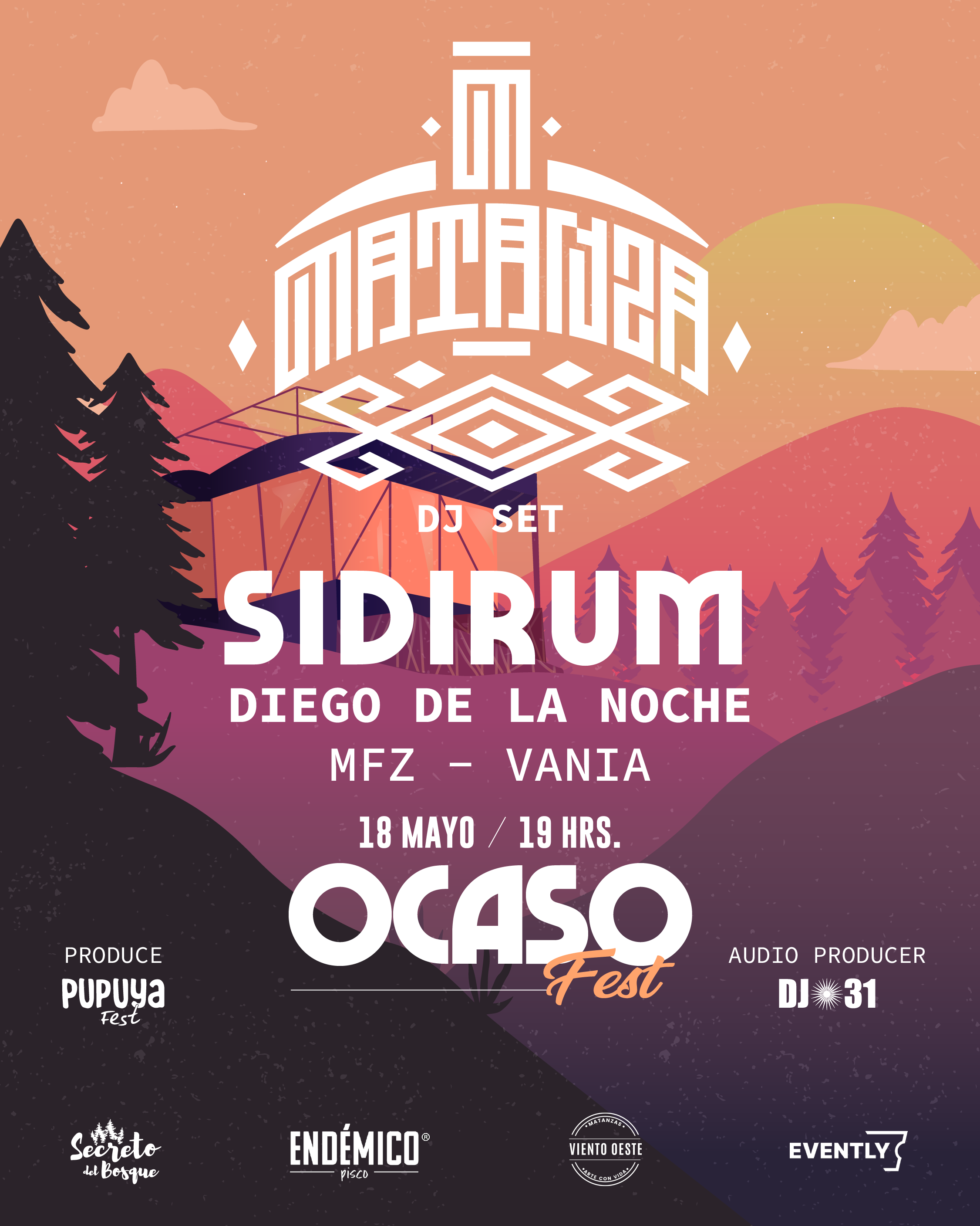 Ocaso Fest ¡MATANZA EN MATANZAS, CHILE ON TOUR! image}